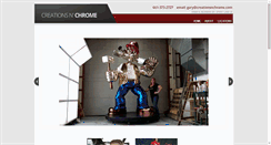 Desktop Screenshot of creationsnchrome.com